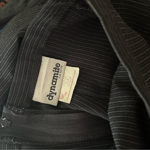 Dynamite Charcoal Pinstripe Skirt Set - Picture 5 of 16